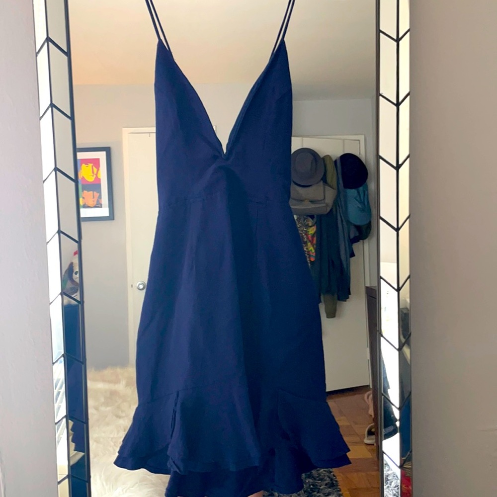 Navy Blue Summer Dress